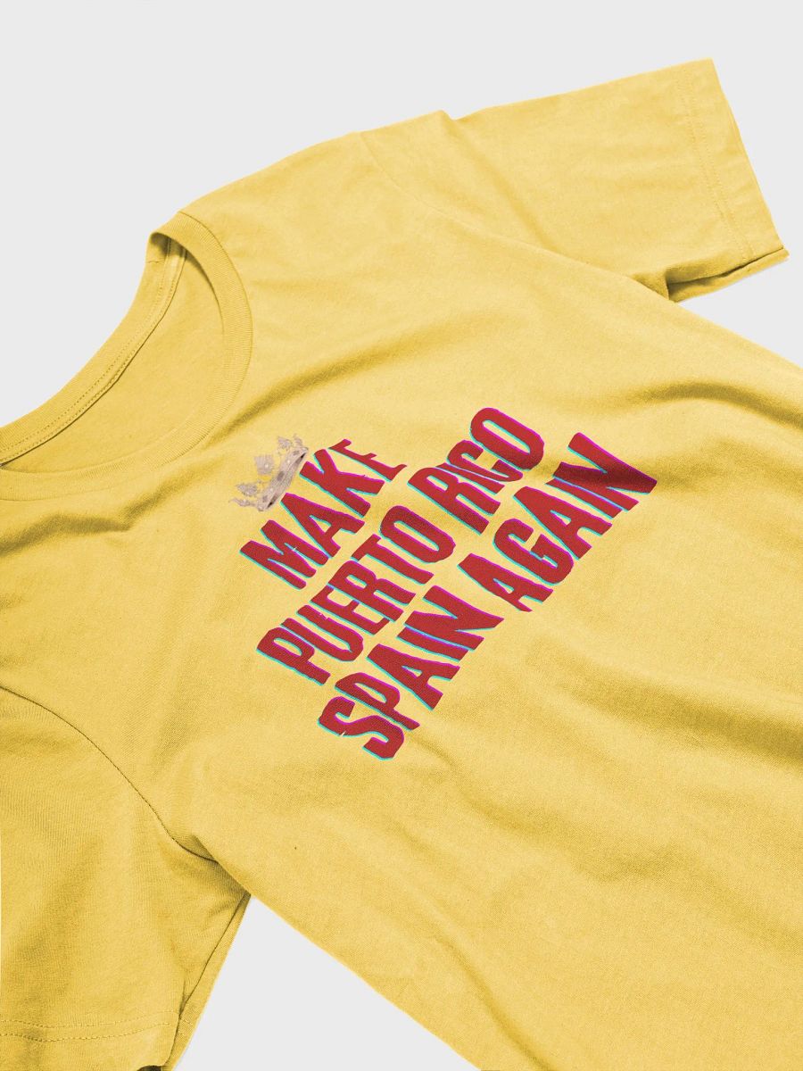 Camisa dorada - Make Puerto Rico Spain Again (2025) product image (3)
