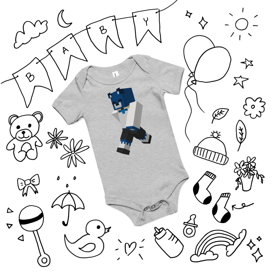 Minecraft Baby Short Sleeve One Piece product image (10)
