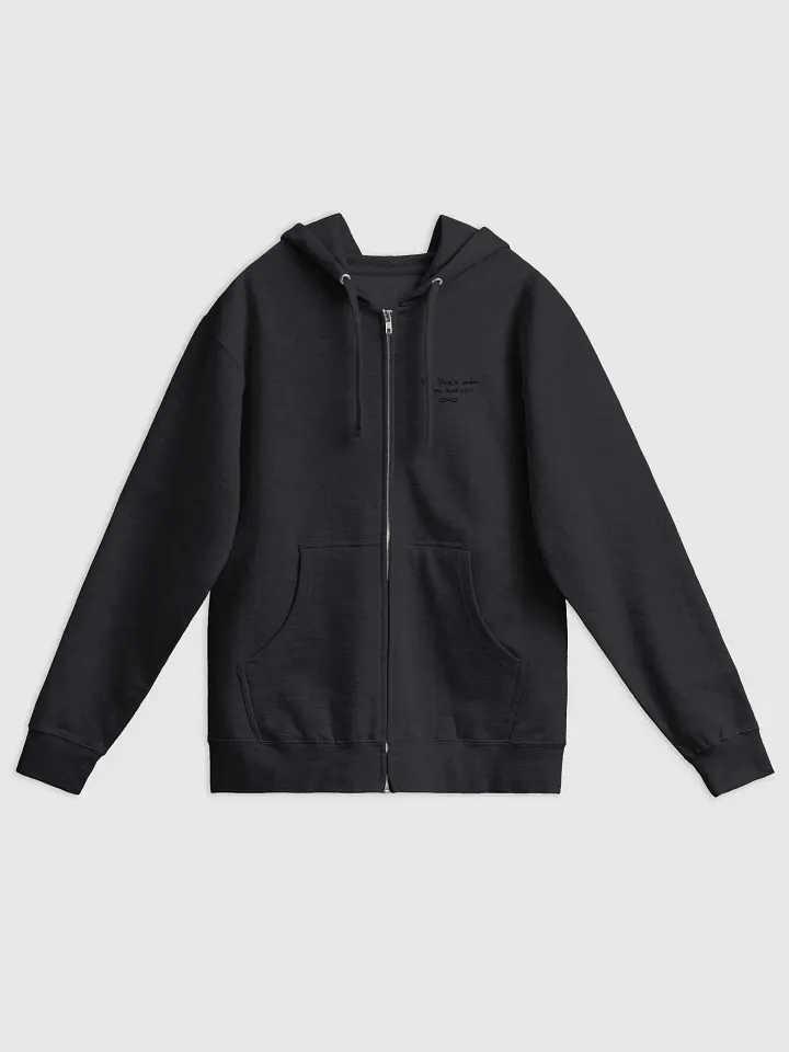 FFS, I'm autistic. (sm. black design) zip-up hoodie product image (1)