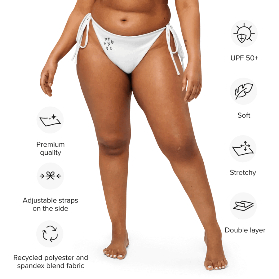 Mini Hearts String Bikini Bottom product image (12)
