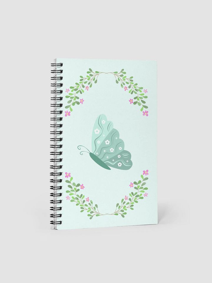 Fluttering Blooms Spiral Notebook product image (1)