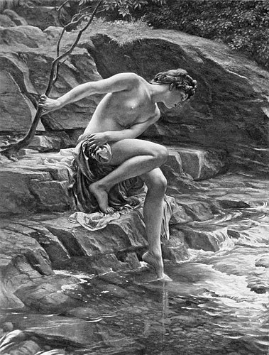 The Nymphs' Bathing Place by Edward John Poynter (1904)

Prints of this beauty now available! 🔗 ⤴️ & Instagram shop 🐚

Follow...