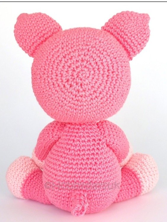 USA PATTERN - Amigurumi Crochet Pig product image (3)
