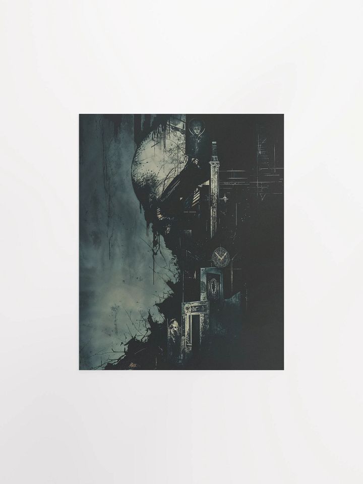 Cathedral of the Forgotten Pulse Matte Poster product image (3)
