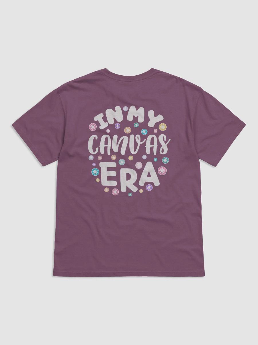 "In My Canvas Era" T-Shirt - Back Logo product image (3)