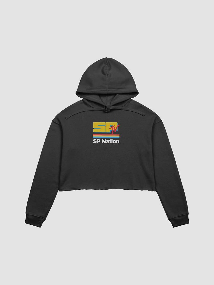 SP Nation, SPTV Logo Large - Bella Canvas Fleece Cropped Hoodie product image (1)