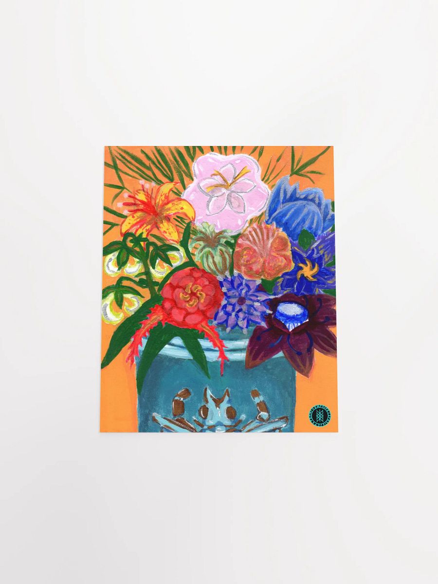 Big Bloom Matte Paper Poster product image (4)