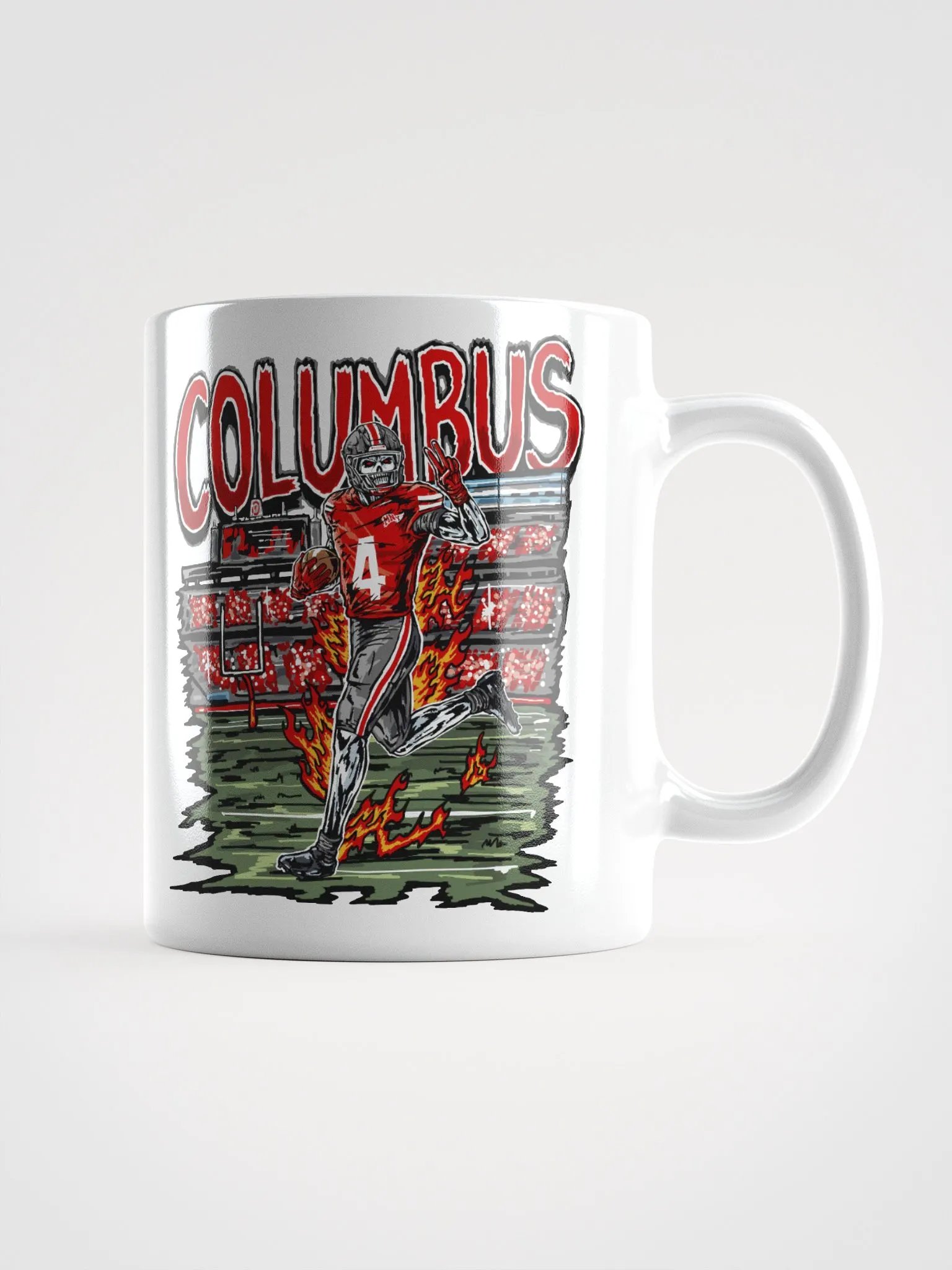 Columbus, Welcome to Football Mug product image (2)