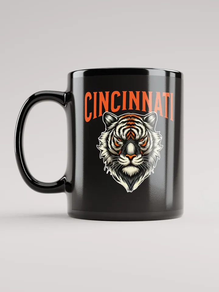"Tiger Pride" Cincinnati Bengals Black Mug | NFL Home Locker product image (1)