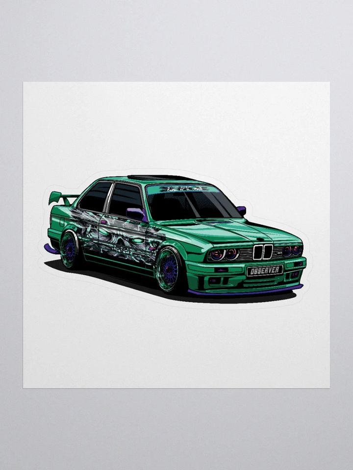 Observer BMW E30 Sticker product image (2)