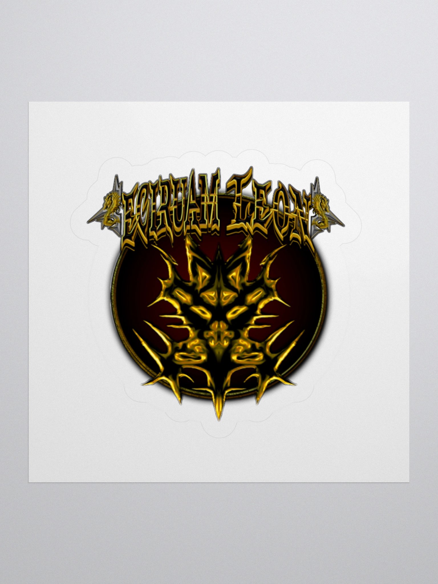 Eciruam Leon Logo Stickers product image (2)