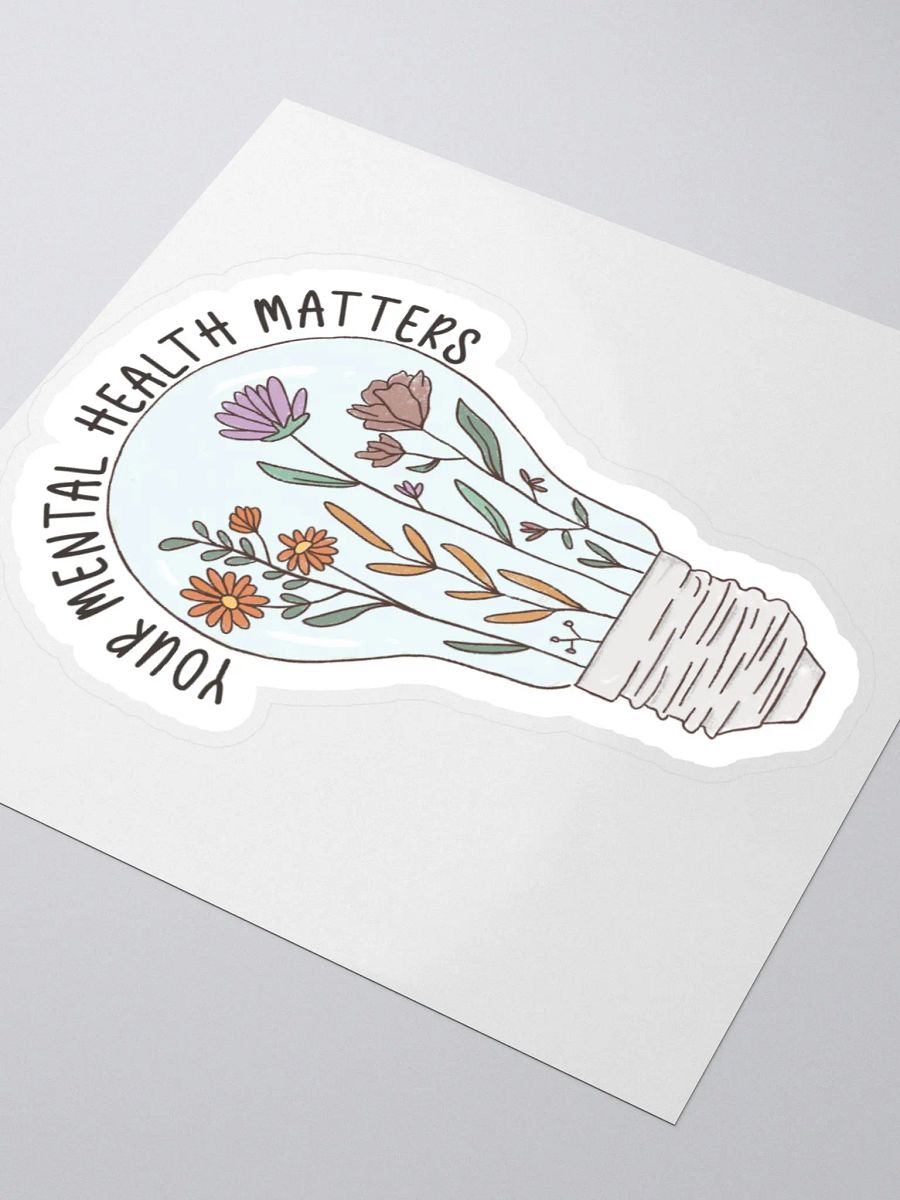 "Your Mental Health Matters" Sticker product image (3)