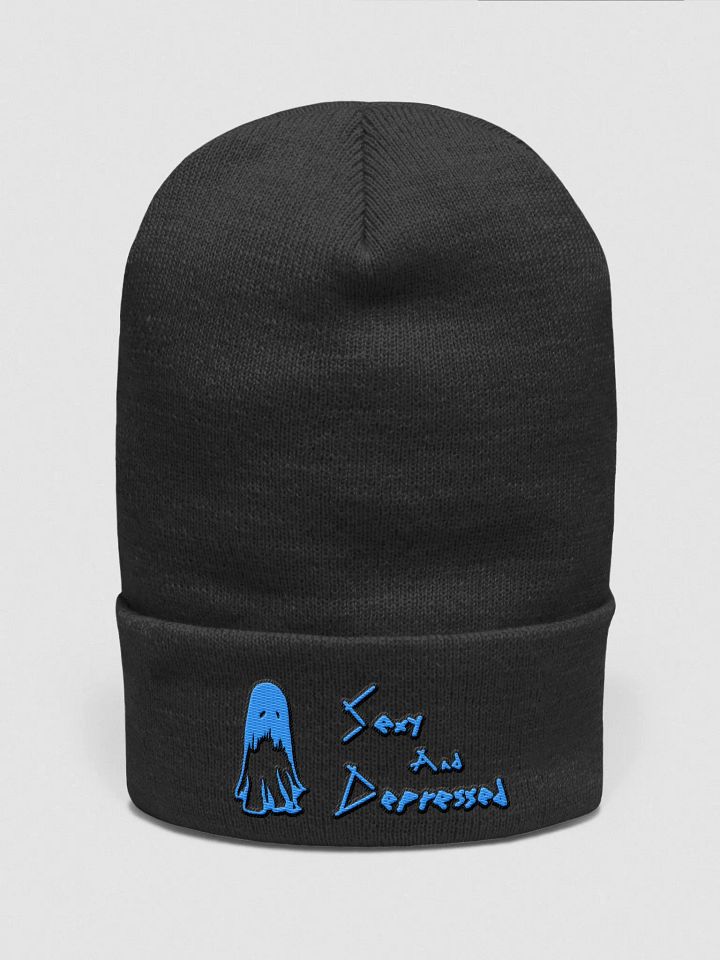 SaD Logo (Blue) Classic Beanie product image (1)