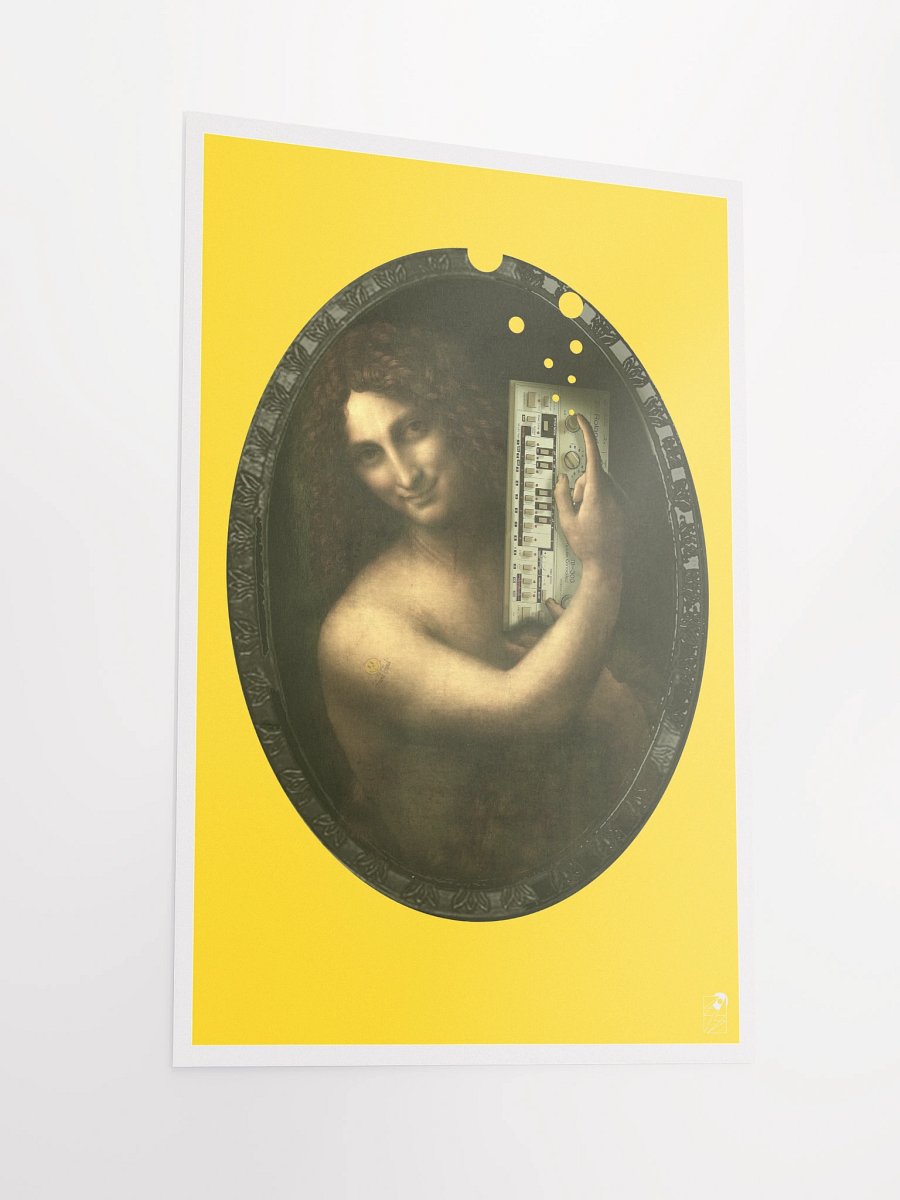St John Sessions - Roland TB 303 tribute by Frank Fonik, Techno EDM Matte Paper Poster product image (1)