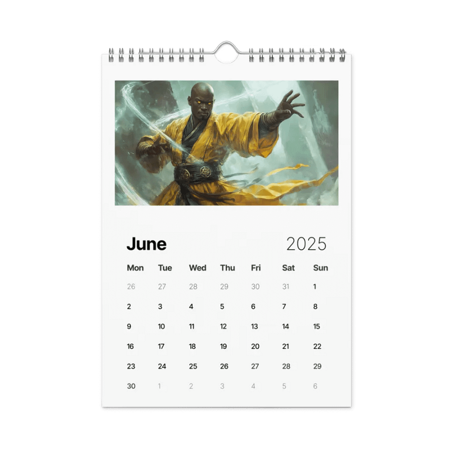 2025 Hack the Dungeon class calendar | D&D product image (8)