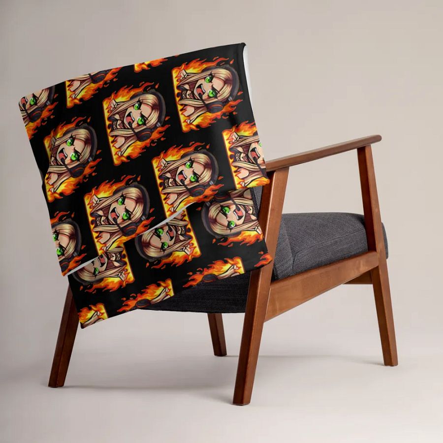 Raging throw blanket product image (3)