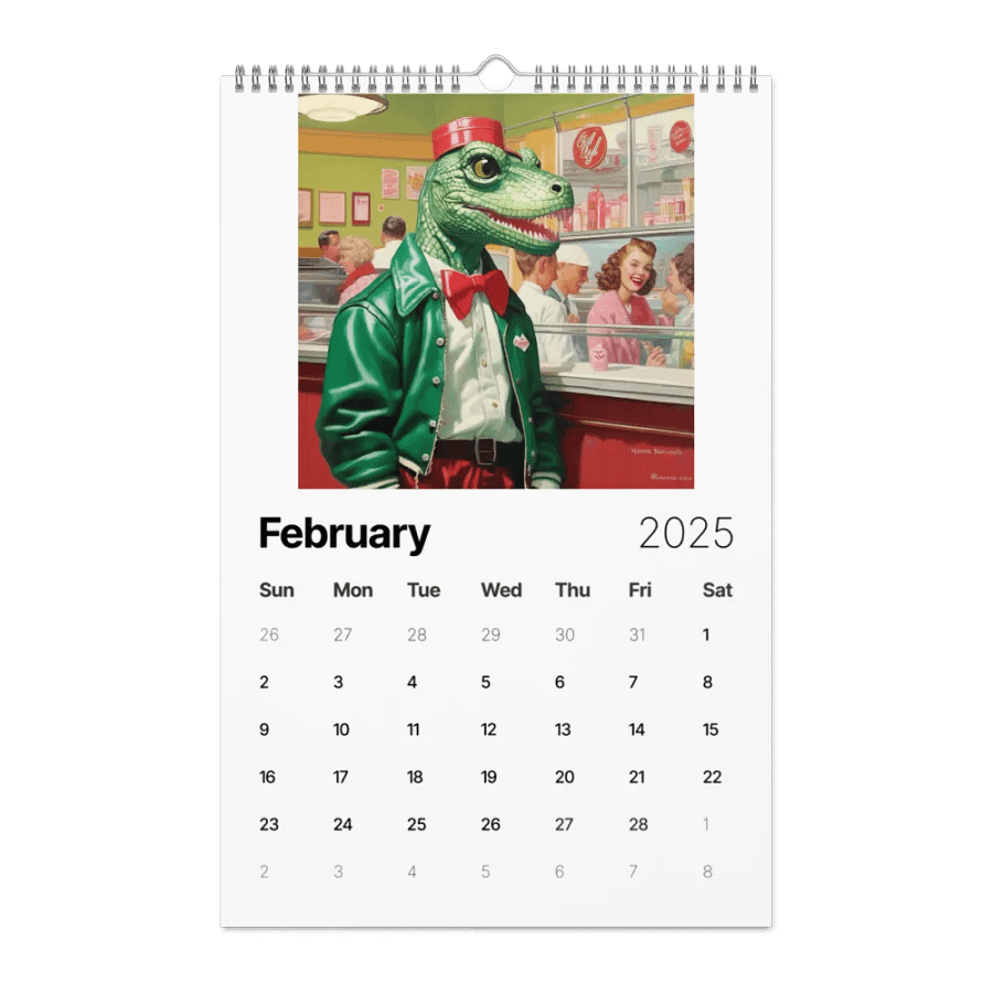 12 Great American Holidays - Wall Calendar for 2025 product image (3)