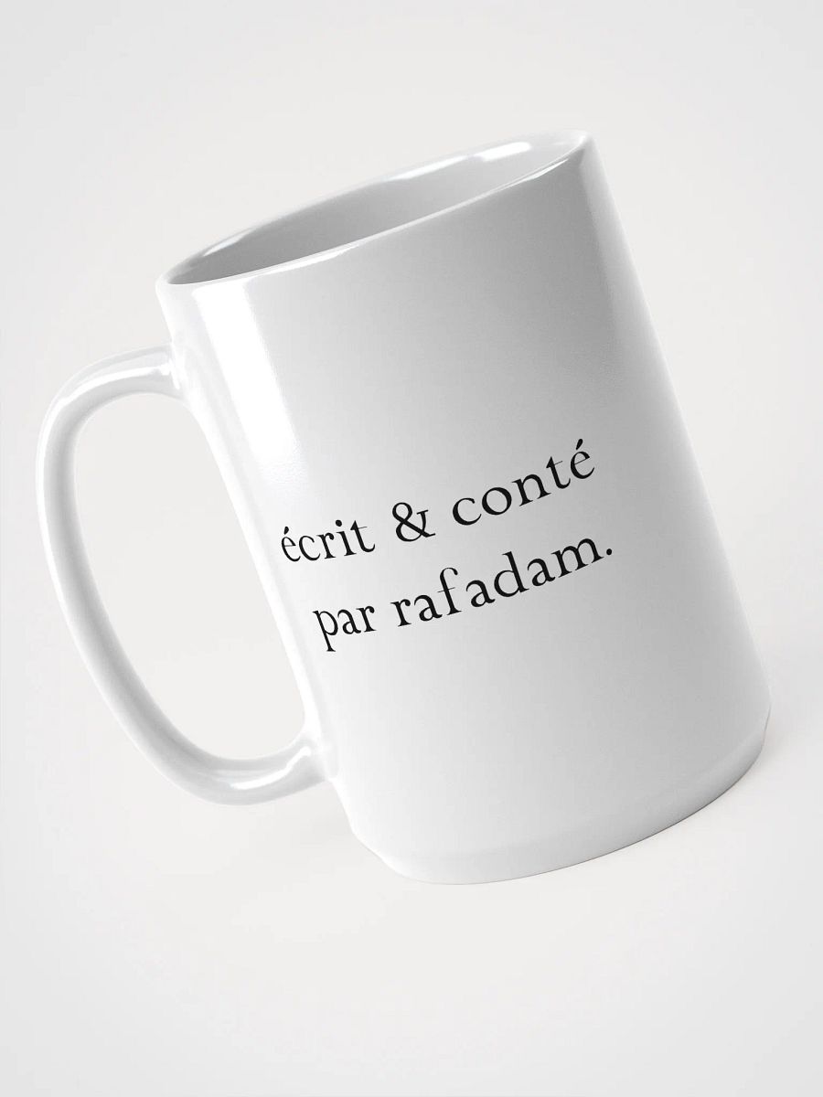 Mug "écrit & conté par rafadam." product image (2)