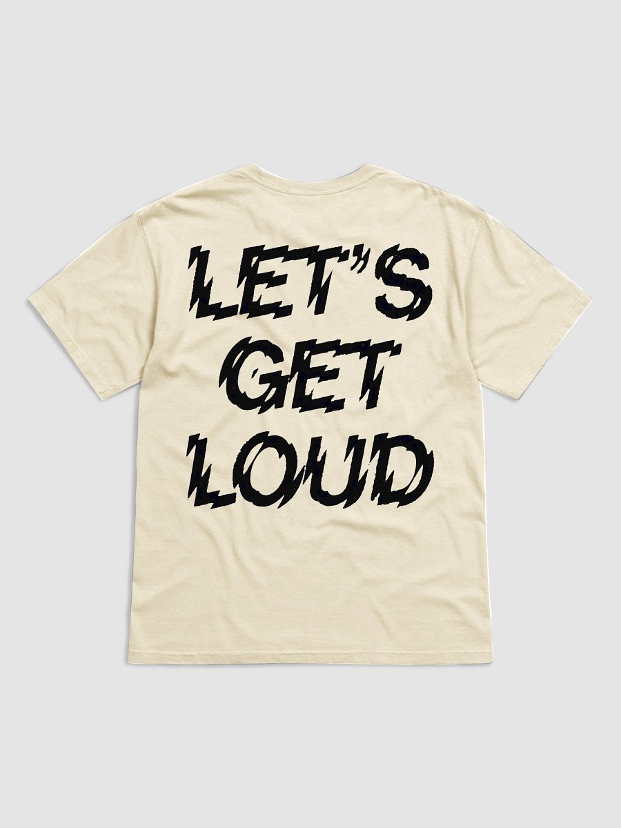 Let's Get Loud Tee (Vintage Cream) product image (2)