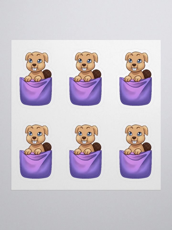 Pocket Beaver Stickers product image (1)