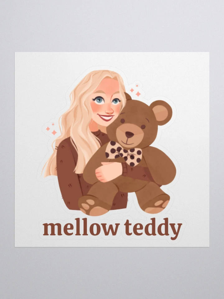 Mellow Teddy Sticker product image (1)