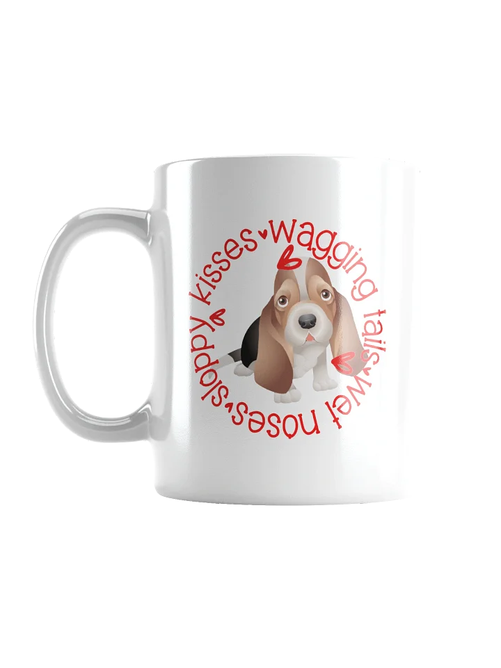 Sloppy Kisses Basset Hound Mug product image (2)