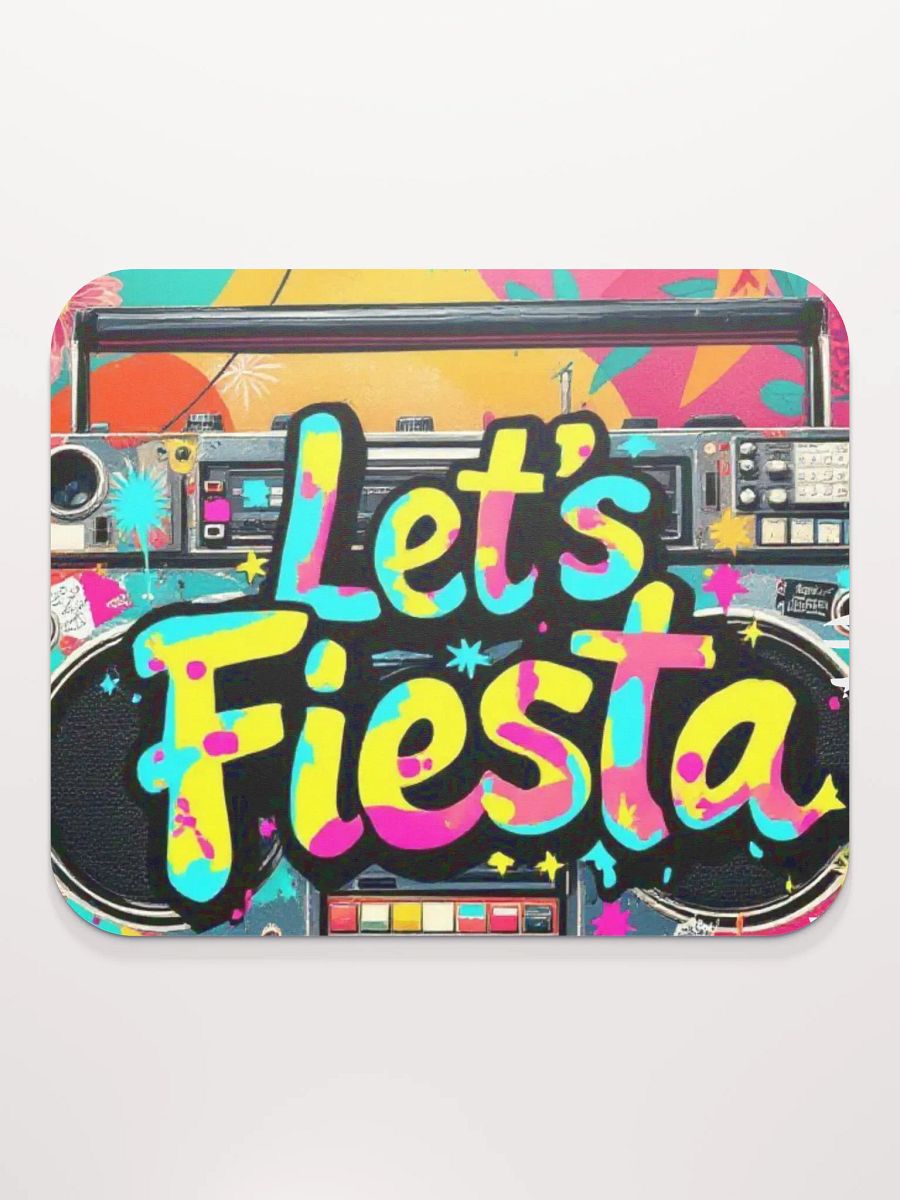 Fiesta Boombox Mouse Pad product image (2)