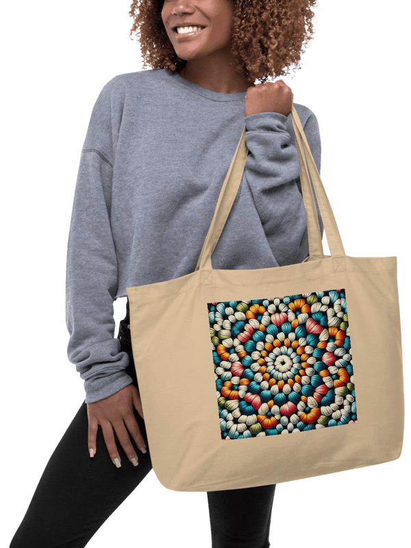 Blue Hues Kaleidoscope Tote product image (3)