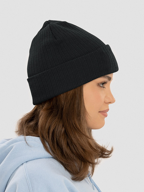 Photo showing Atlantis Ribbed Knit Beanie