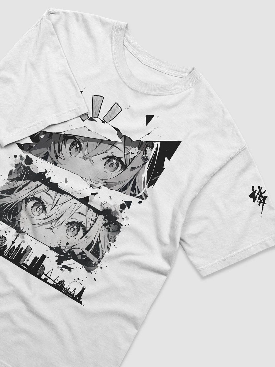 Anime Expressions Black & White T-Shirt product image (2)