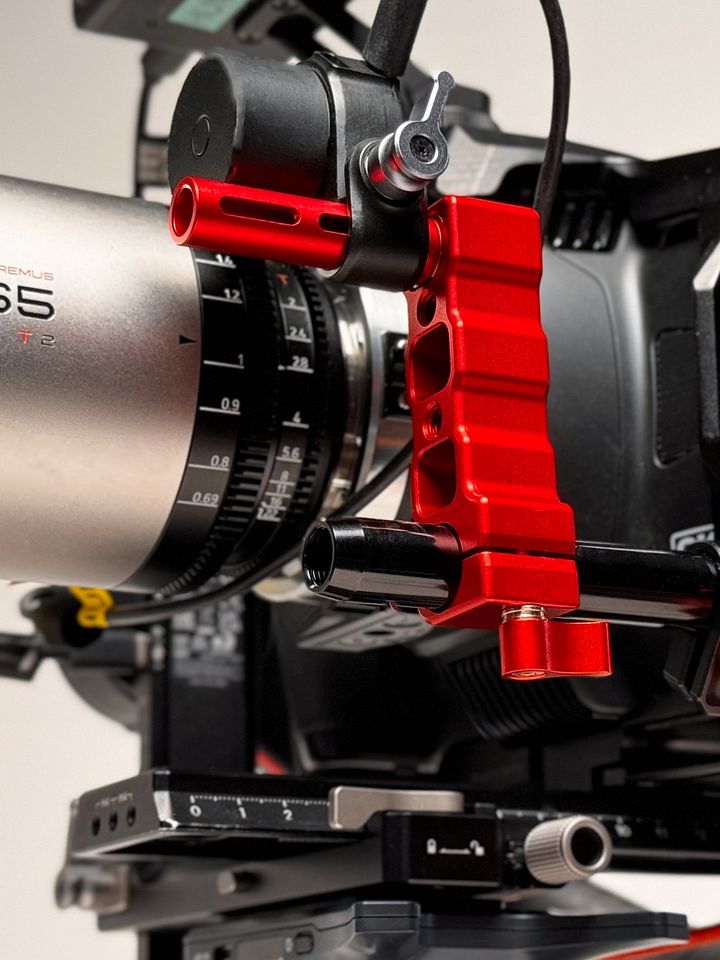 Copy of Gimbal FIZ Riser (RED) for DJI RS2, RS3, RS4 product image (2)