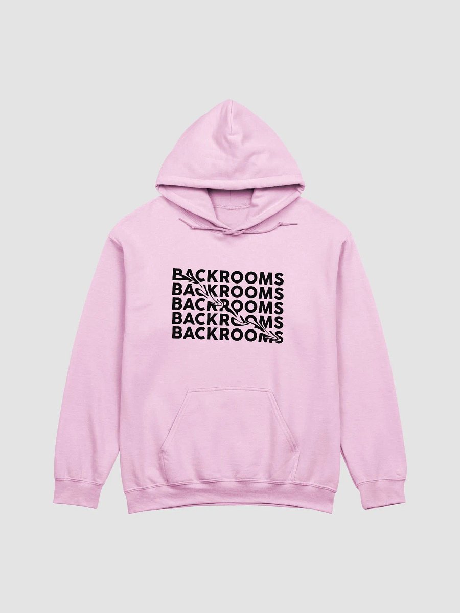 Party Pooper Backrooms Pink Hoodie product image (1)