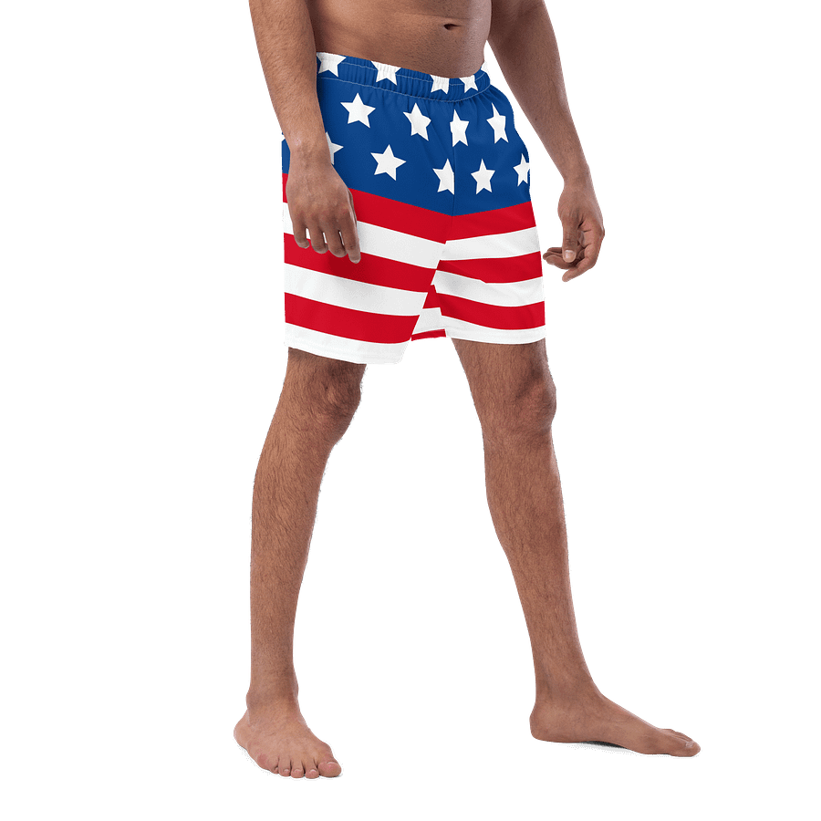Starry Stripes All-Over Swim Trunks product image (3)