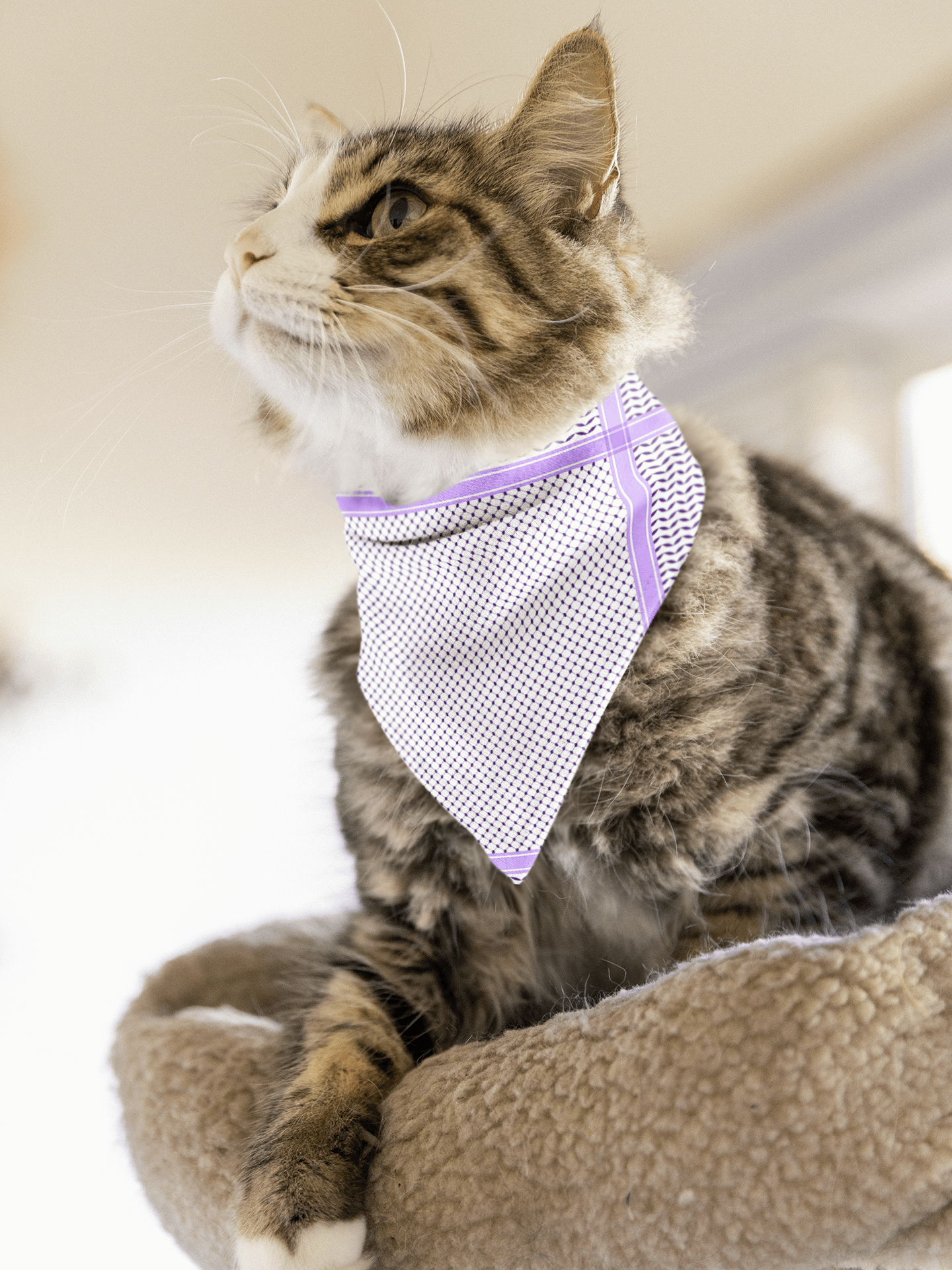 Aesthetic Purple Kufiya Bandana product image (2)