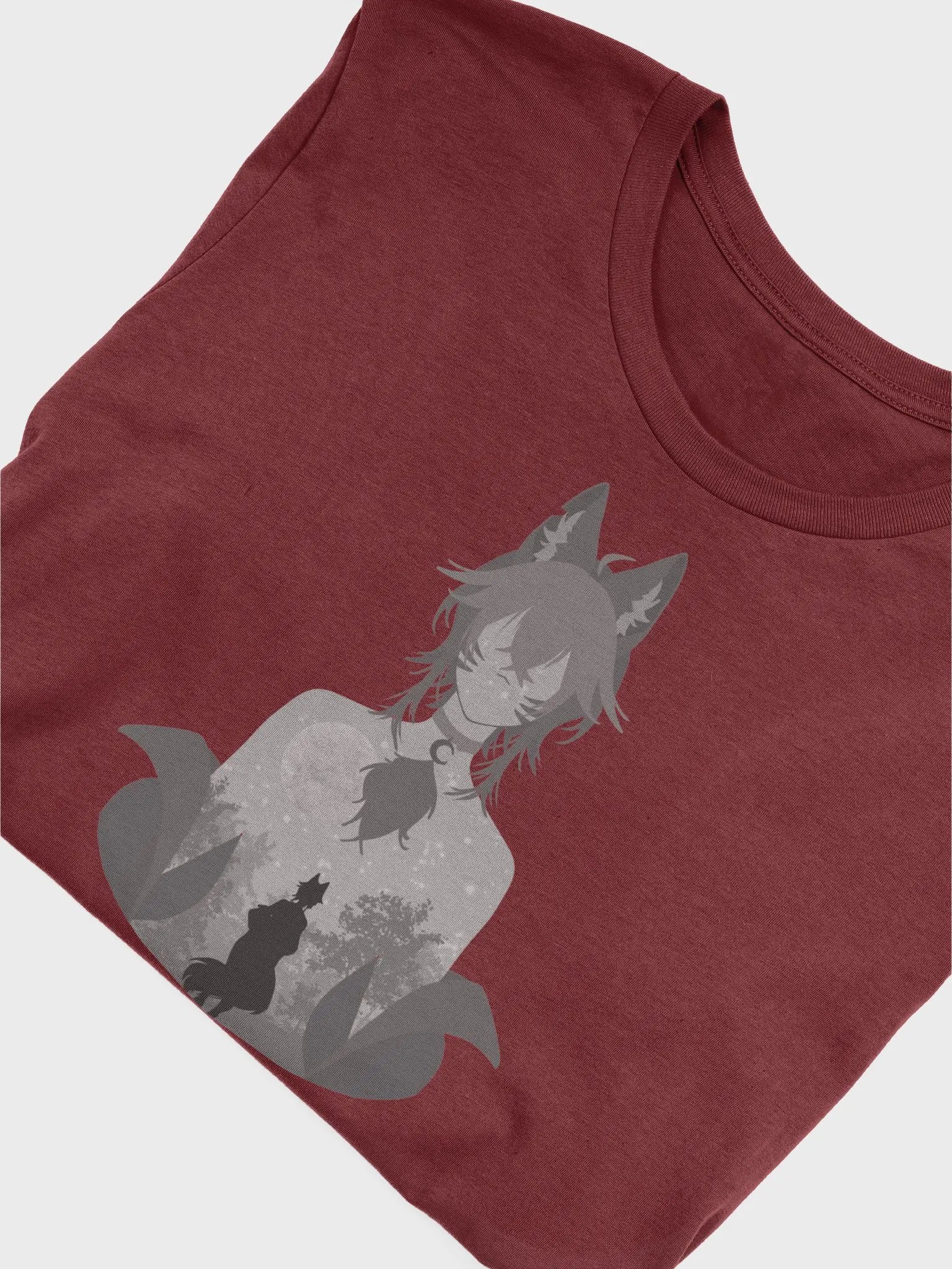 WolfcatRisi Silhouetto Supersoft Tshirt product image (25)