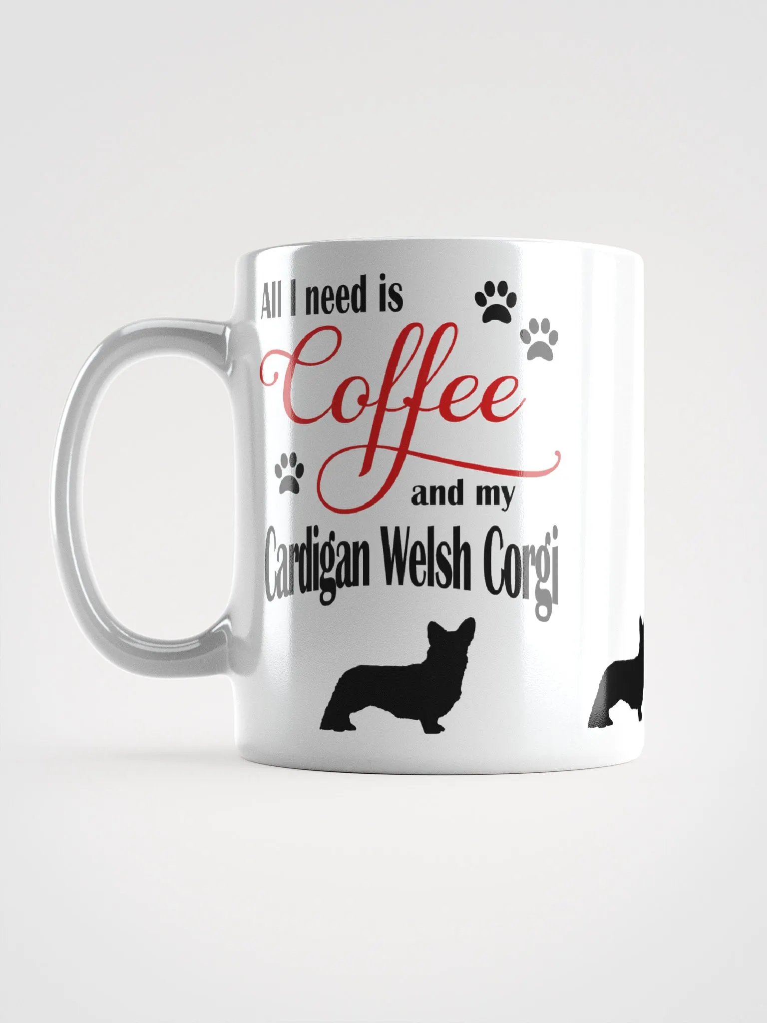 Coffee and my Cardigan Welsh Corgi Mug product image (6)
