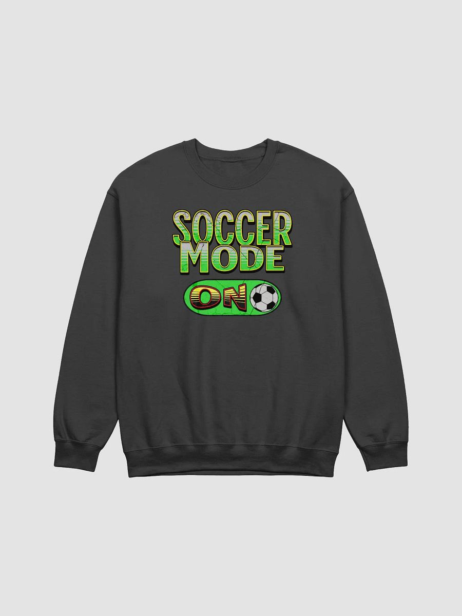 Soccer Mode On Graphic Crewneck Sweatshirt product image (1)