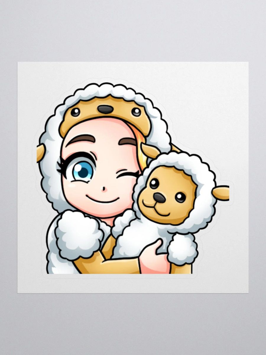 Melissa LambHug Emote Sticker product image (1)