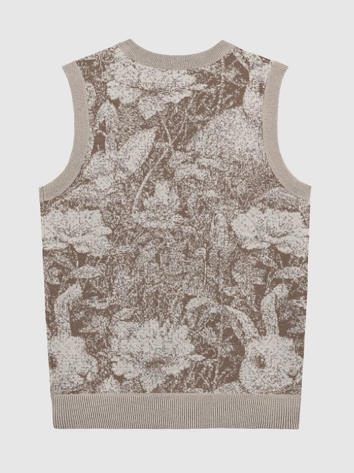 BOTANICAL RABBIT BLISS III V-NECK VEST product image (2)