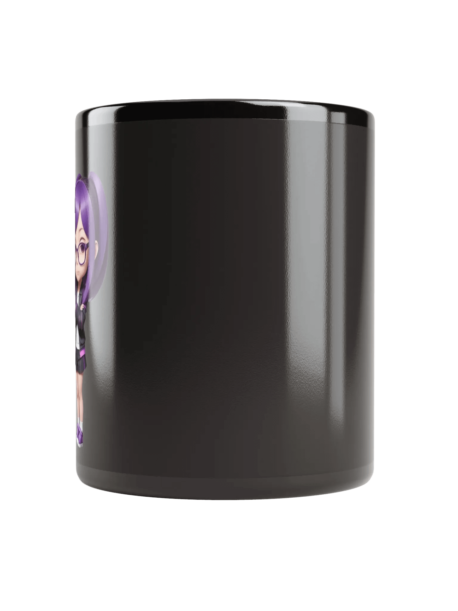(PURPLE CHIBI) K Black Mug product image (5)
