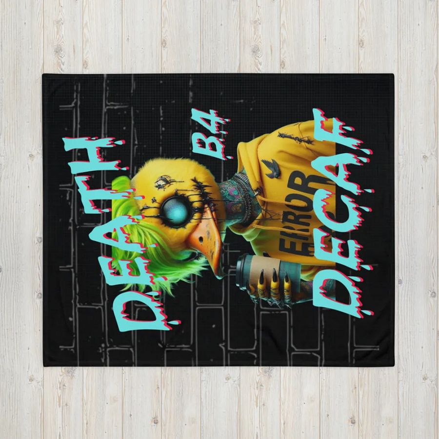 Death B4 Decaf Throw Blanket product image (16)