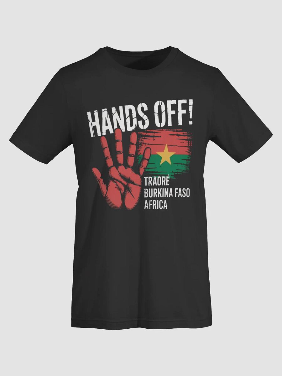 Hands off Traore Burkina Faso Flag Africa Ibrahim Traoré Supersoft T-shirt product image (68)