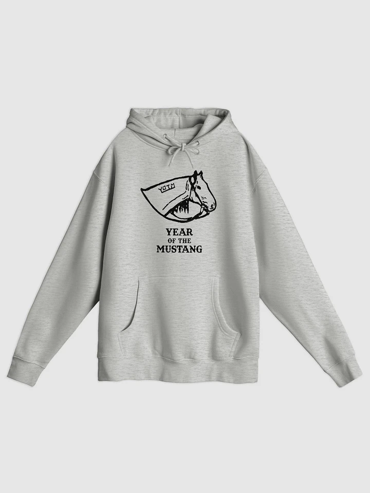 Year of the Mustang Hoodie (Black Logo) product image (1)