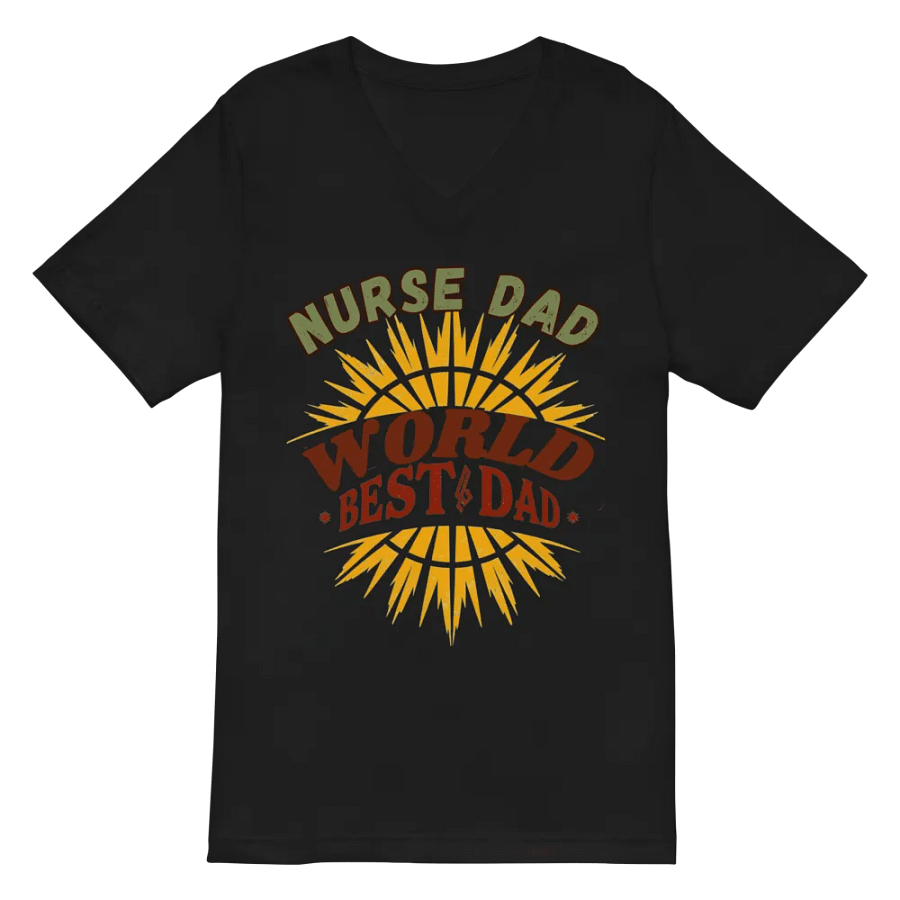 Nurse Dad World's Best Dad T-Shirt product image (3)