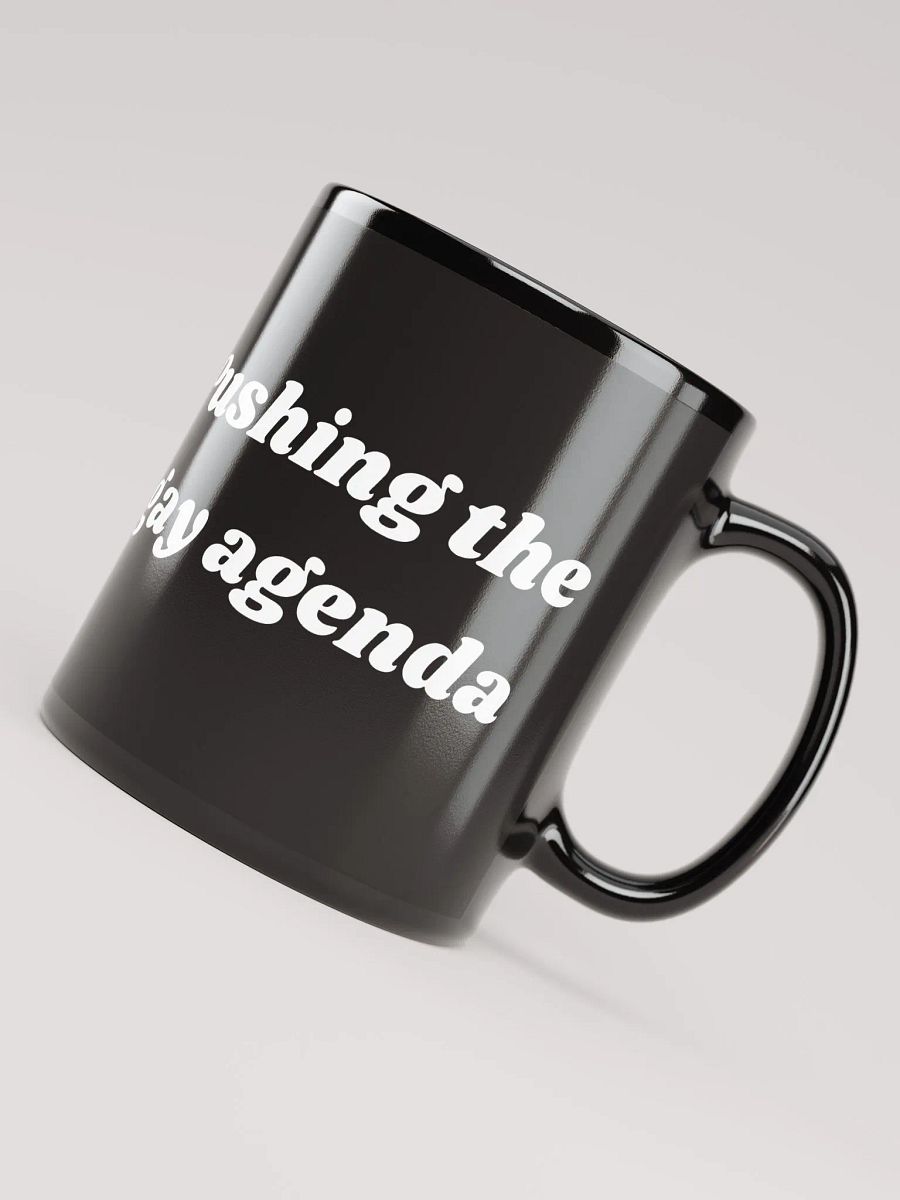 Pushing The Gay Agenda Mug product image (4)