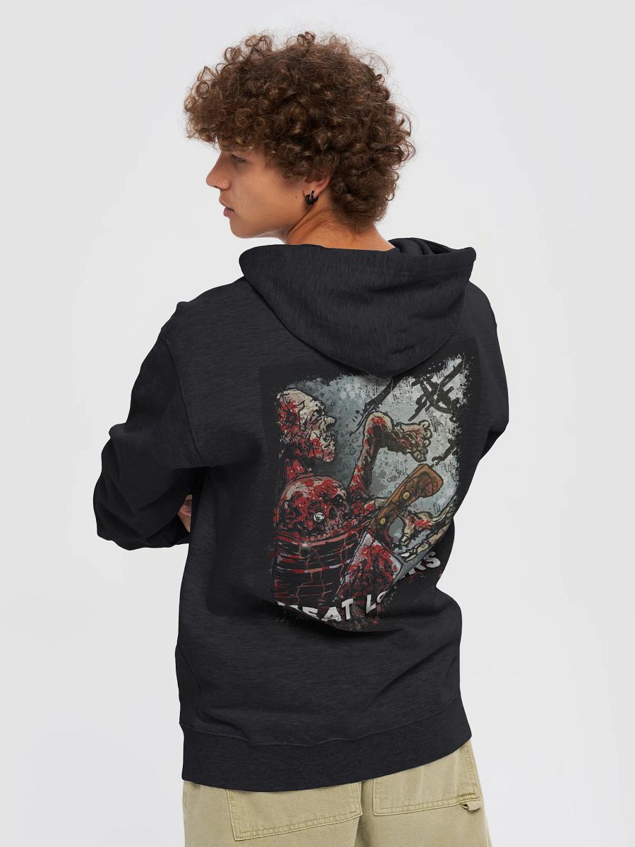 Meat Lovers unisex black zip up hoodie product image (3)