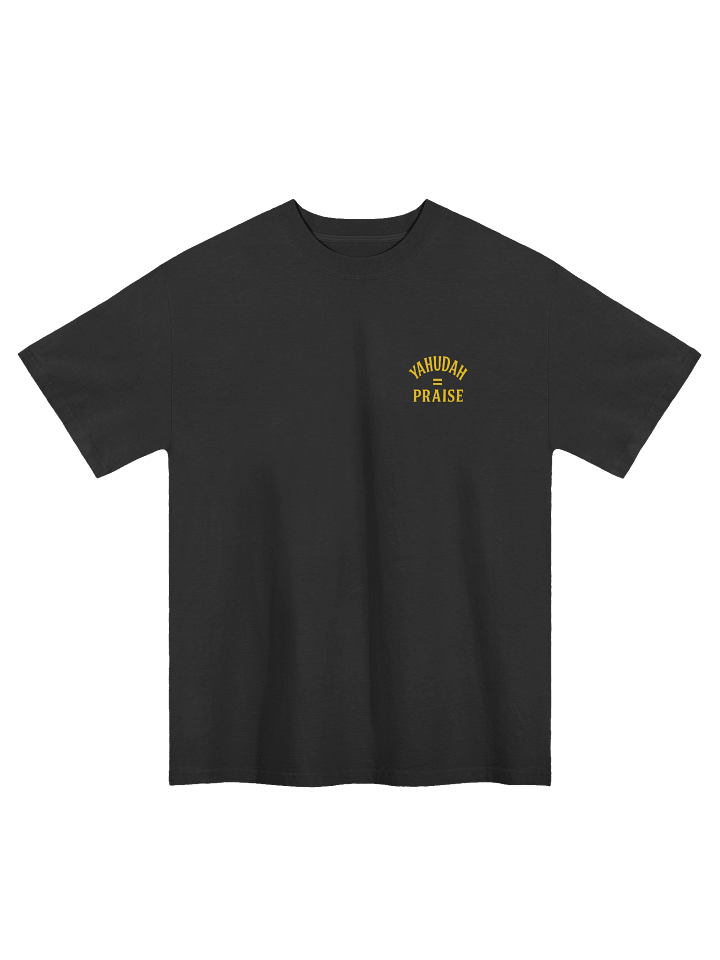 YAHUDAH = PRAISE Oversized Faded Tee product image (3)