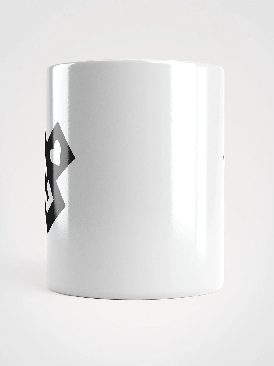 OptimusProcrastinus HeartChip Mug (Black on White) product image (9)