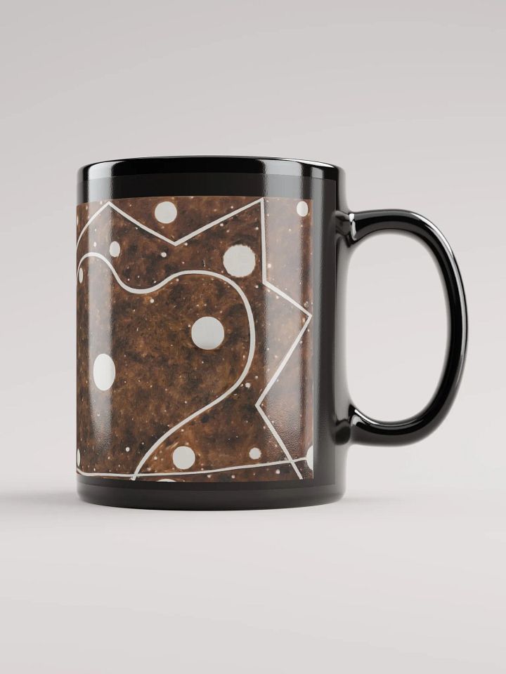Possibility in Circles Black Glossy Mug product image (1)