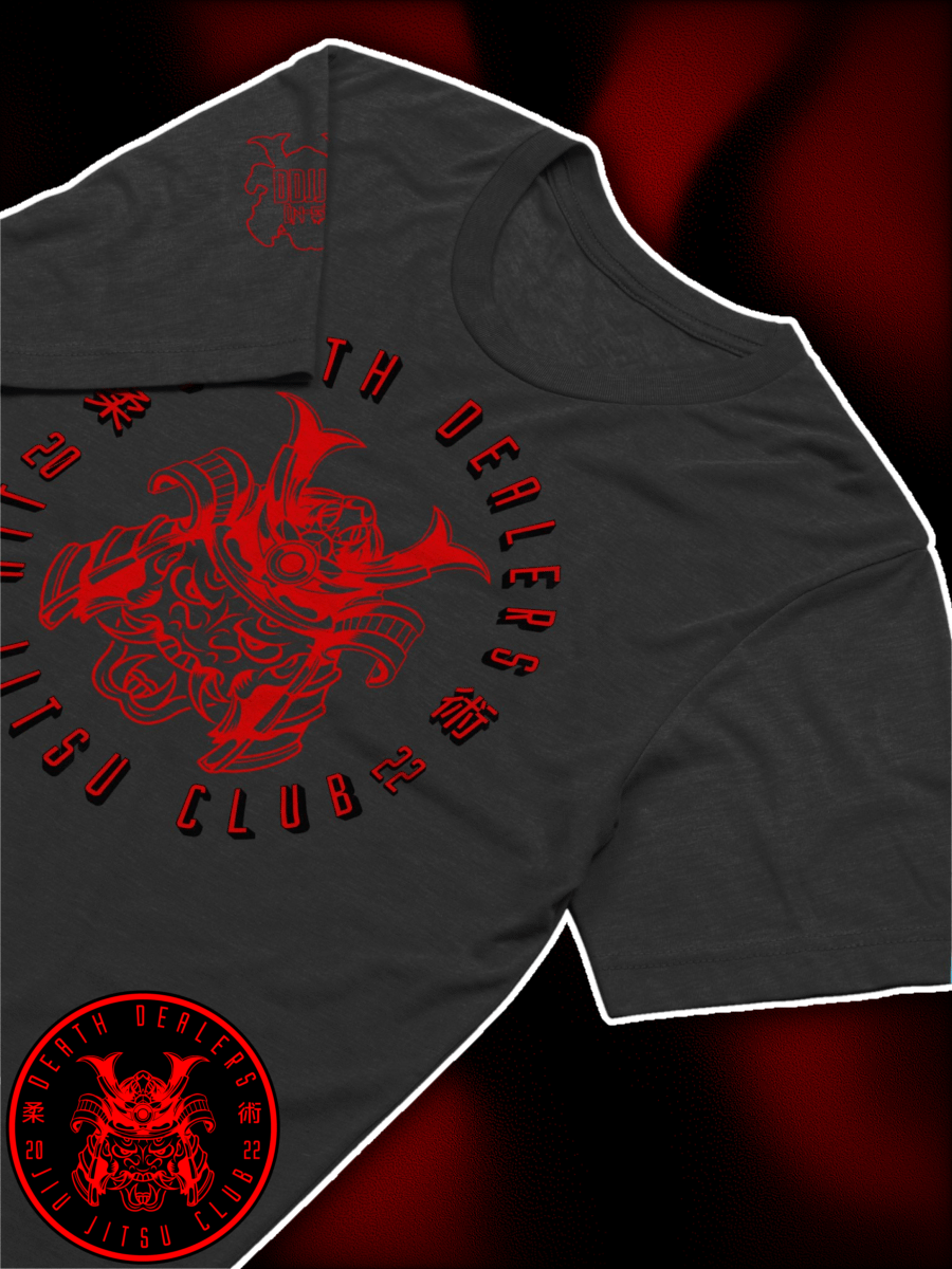 Death Dealers - Round Logo (Red Without Outline) product image (1)